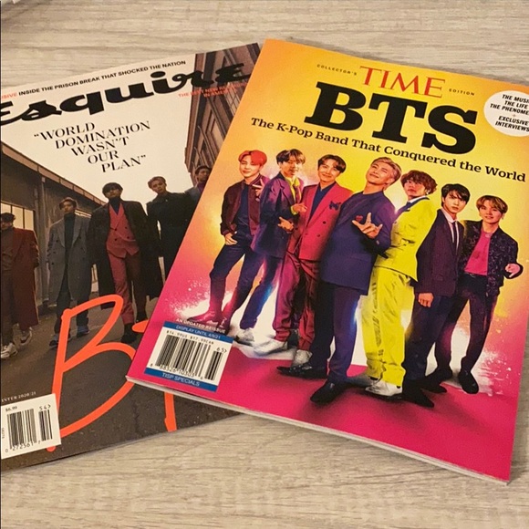 Other - BTS Esquire, Time & Entertainment Magazine bundle